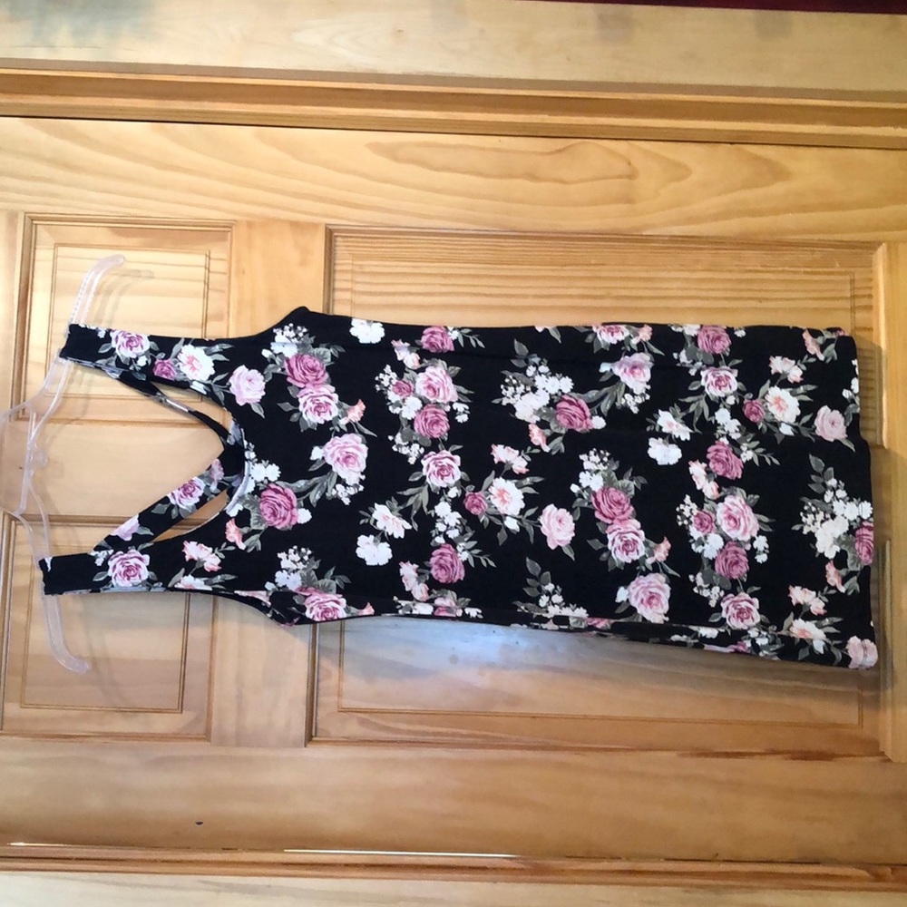 Rose Pattern Dress